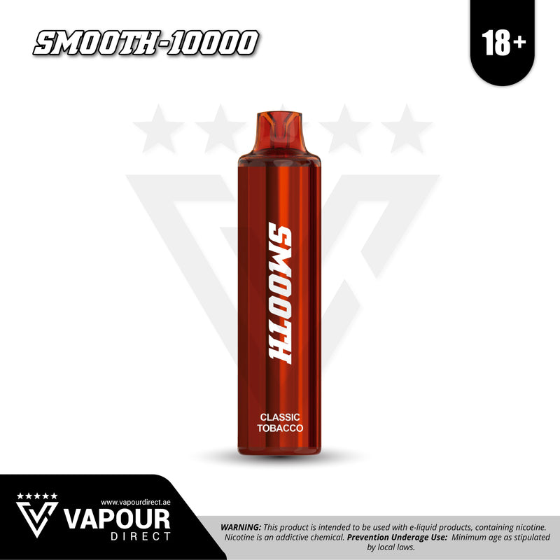 Smooth 10000 Puffs 20mg - Classic Tobacco
