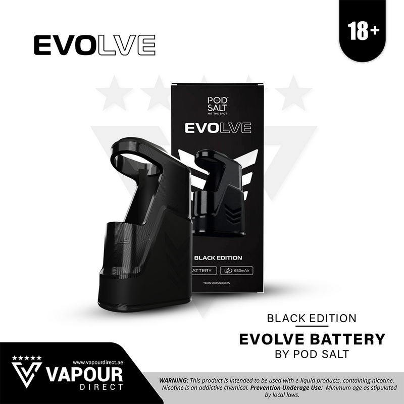 Pod Salt Evolve Battery Black Edition