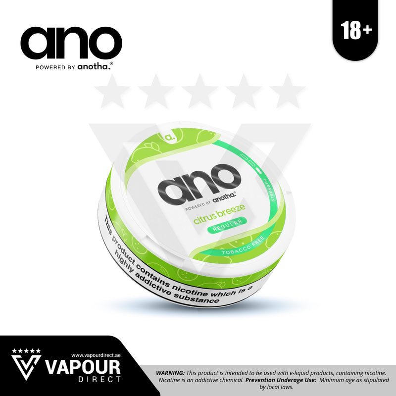ANO Nicotine Pouch/SNUS - Citrus Breeze 12mg
