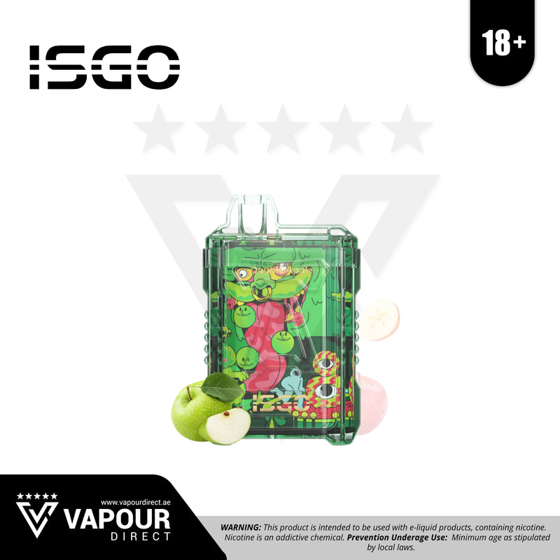 ISGO Drum Box 50mg 6000 Puffs - Double Apple