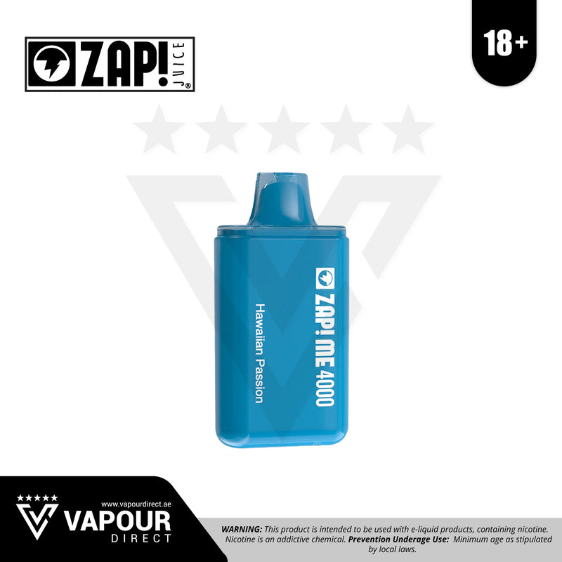 Zap Me Disposables by Zap Juice 4000 Puffs 50mg - Hawaii Passion
