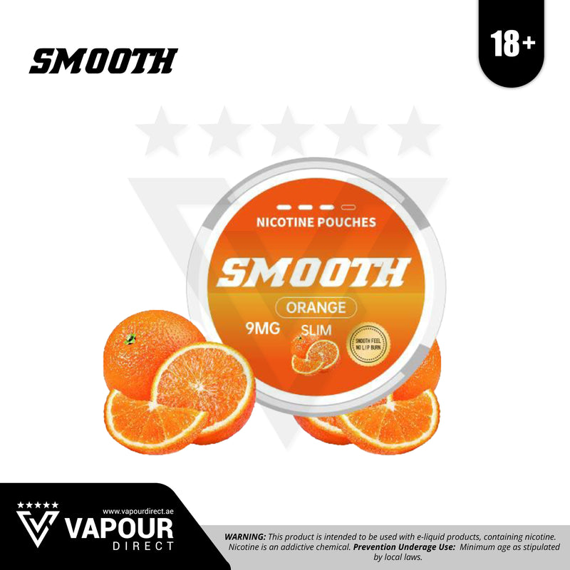 Smooth Nicotine Pouch/SNUS 9mg Orange