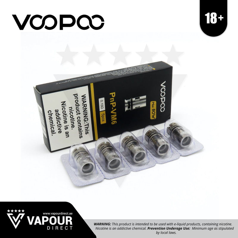 Voopoo PnP Replacement Coil VM6 0.15ohm ( 5 PC )