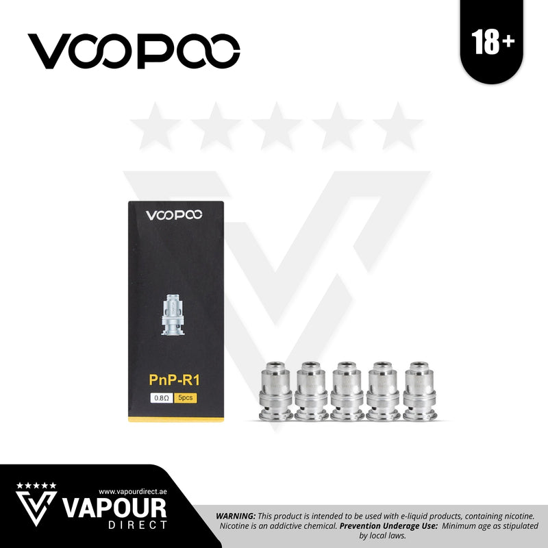Voopoo PnP Replacement Coil R1 0.8ohm ( 5 PC )