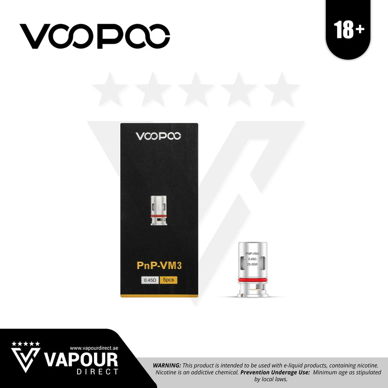 Voopoo PnP Replacement Coil VM3 0.45ohm ( 5 PC )