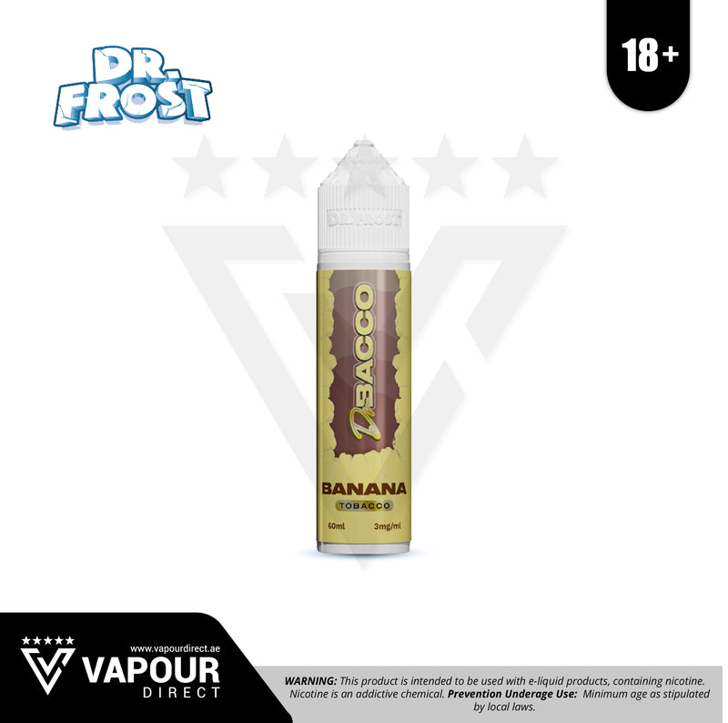 Dr. Bacco by Dr. Frost - Banana Tobacco 3mg 60ml