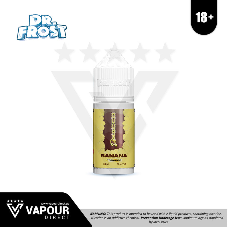 Dr. Bacco by Dr. Frost - Banana Tobacco 50mg 30ml
