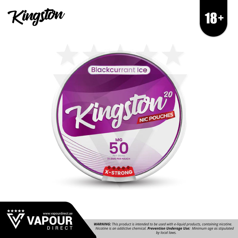 Kingston Blackcurrant Ice Nicotine Pouch / Snus 50mg