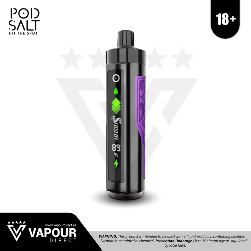 Pod Salt Shisha Blackcurrant Ice 3mg 8000 Puffs