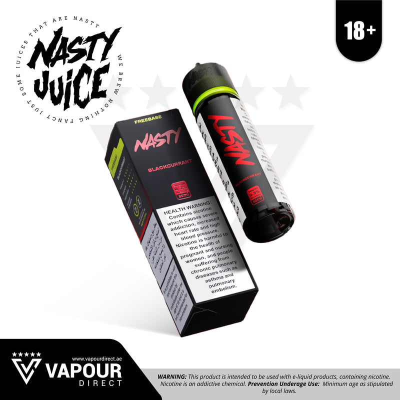Nasty Juice - Blackcurrant 3mg 50ml