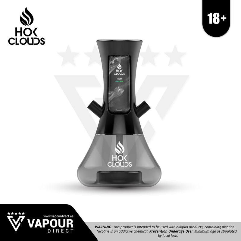 Hok Clouds E-Shisha Black