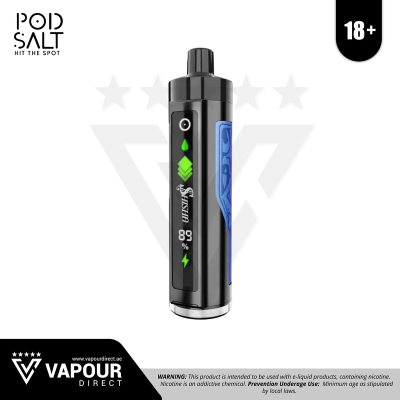 Pod Salt Shisha Blueberry Raspberry Mint 3mg 8000 Puffs