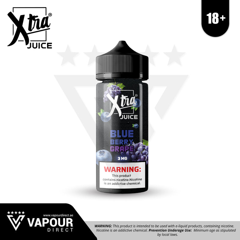 Xtra Juice Blueberry Grape 3mg 100ml