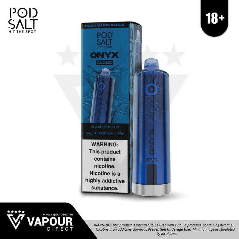 Pod Salt Onyx Cloud Blueberry Muffin 5mg 25000 Puff