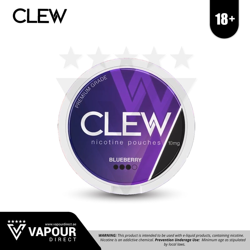 Clew Blueberry 10mg Nicotine Pouch / Snus