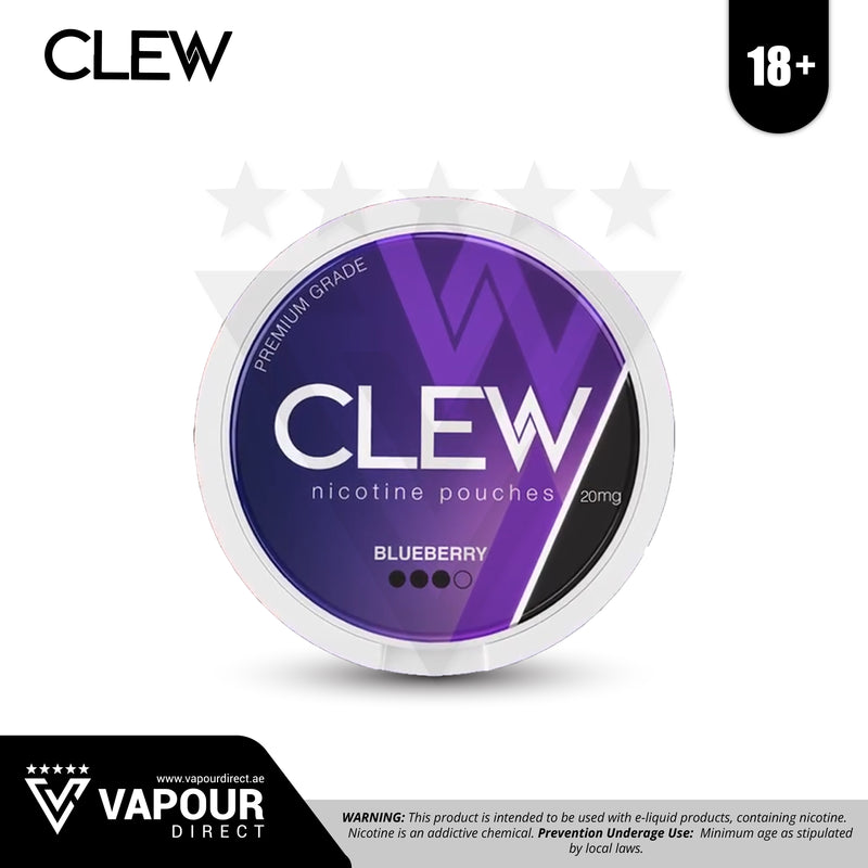 Clew Blueberry 20mg Nicotine Pouch / Snus