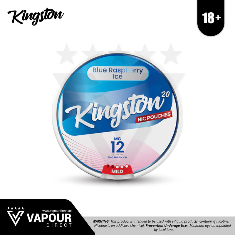 Kingston Blue Raspberry Ice Nicotine Pouch / Snus 12mg