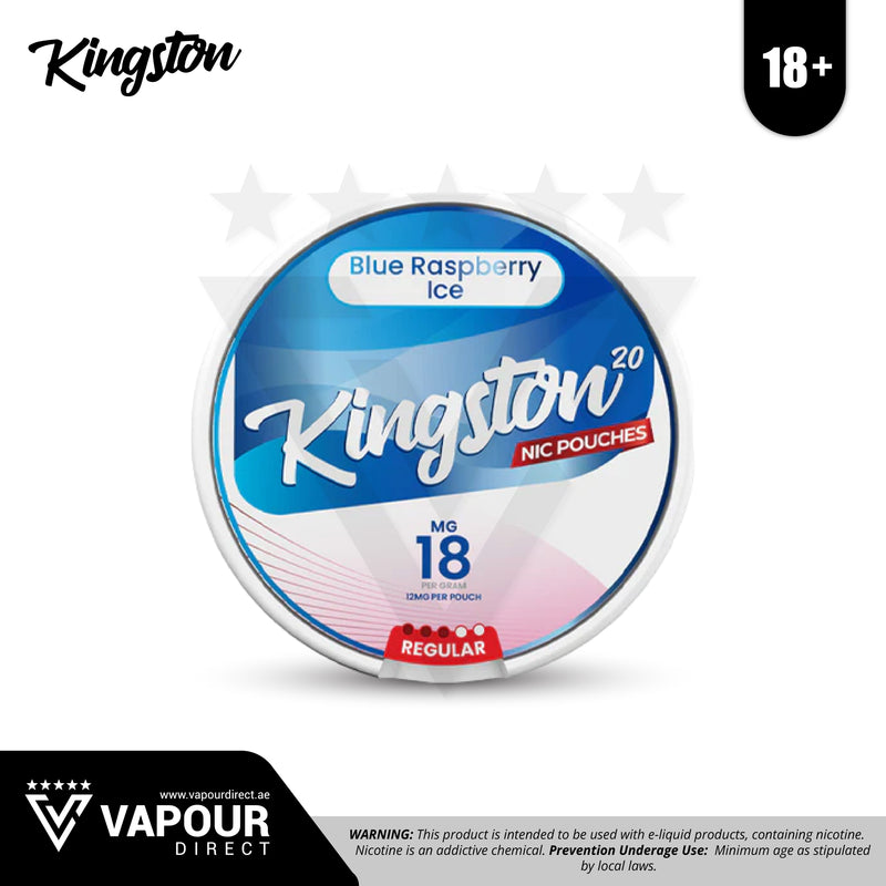 Kingston Blue Raspberry Ice Nicotine Pouch / Snus 18mg