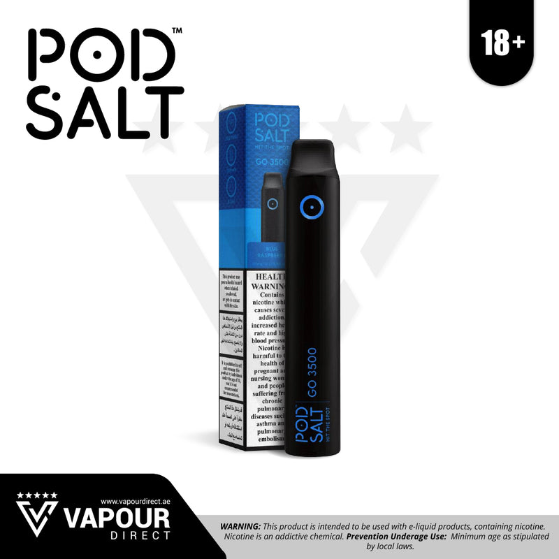 Pod Salt Go 20mg 3500 Puffs Blue Raspberry