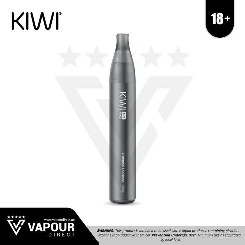 Caramel Tobacco By Kiwi Go Max 20mg 3000 Puffs