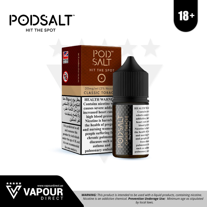 Pod Salt Core 20mg 30ml - Classic Tobacco