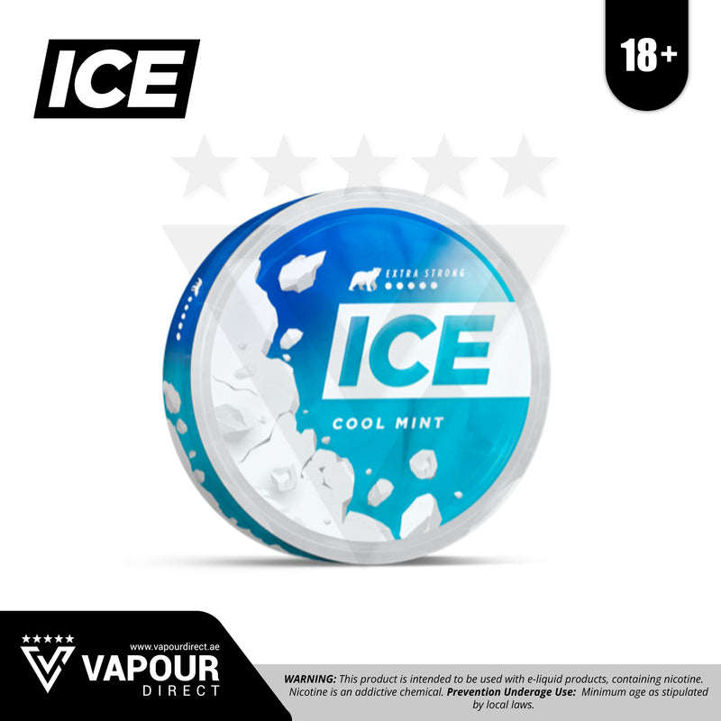 ICE Nicotine Pouch/SNUS 8mg Cool Mint