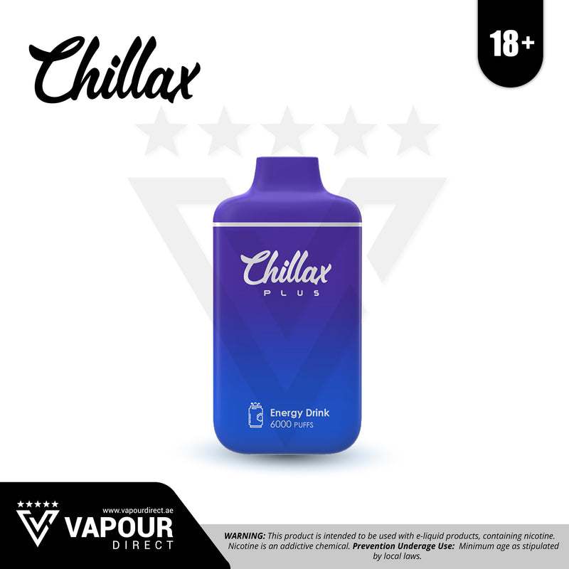 Chillax Rechargeable Disposable - Energy Drink 20mg 6000 Puffs