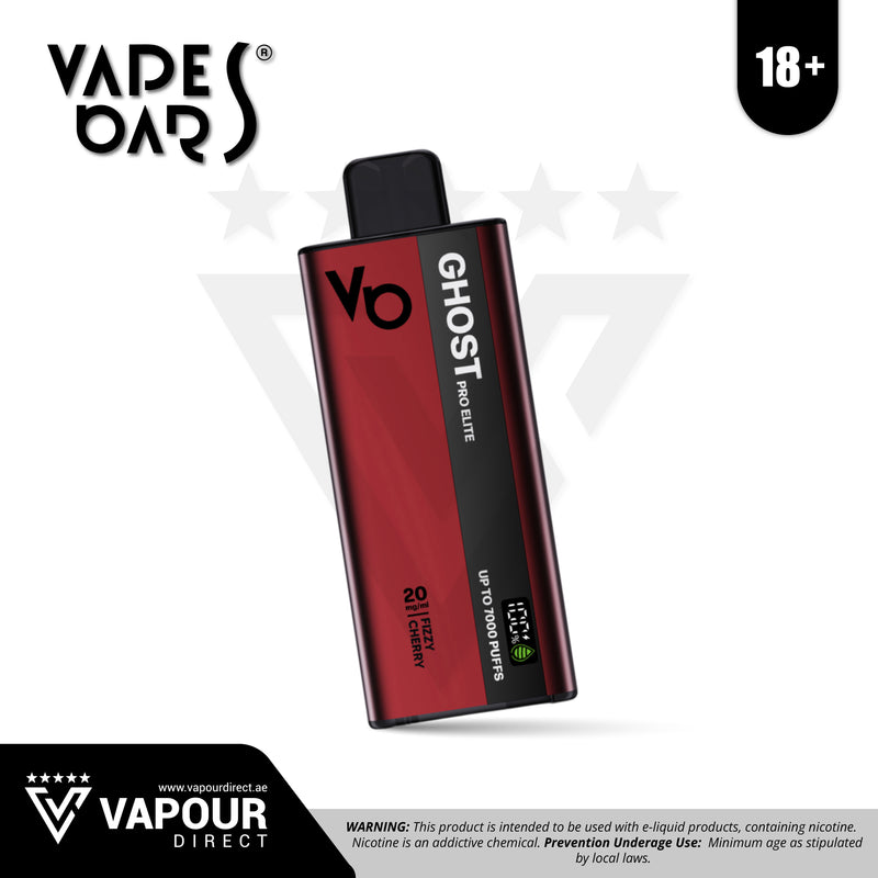Vapes Bars Ghost Pro Elite Fizzy Cherry 20mg 7000 Puffs