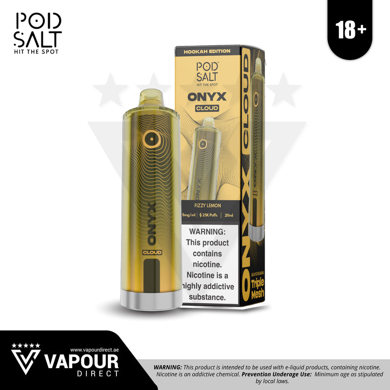 Pod Salt Onyx Cloud Fizzy Lemon 5mg 25000 Puff