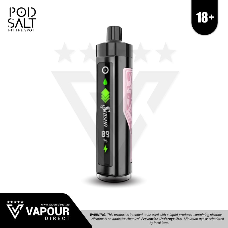 Pod Salt Shisha Frozen Apple Raspberry 3mg 8000 Puffs