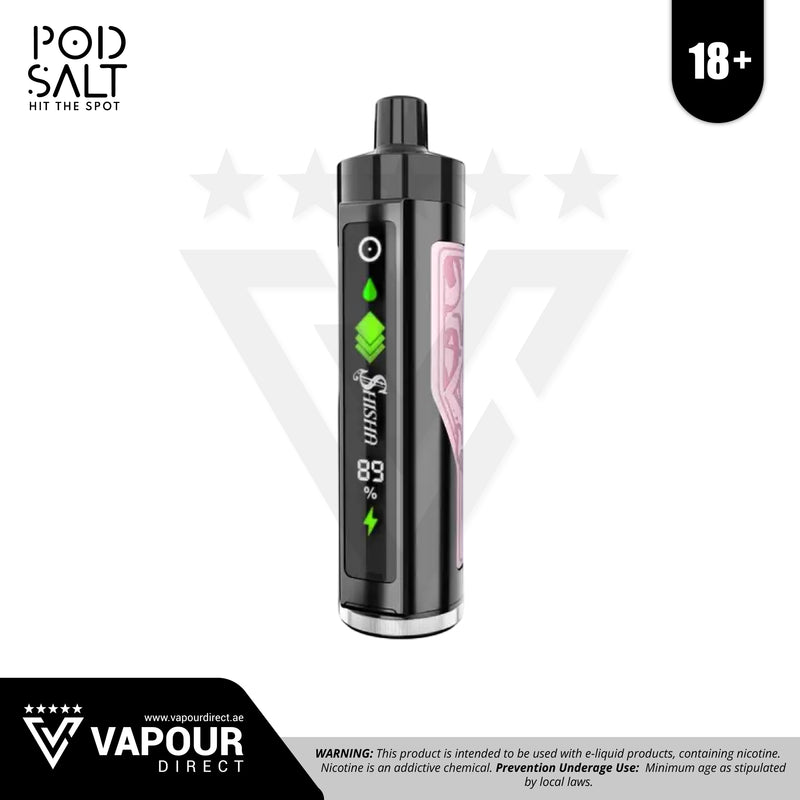 Pod Salt Shisha Frozen Strawberry 3mg 8000 Puffs