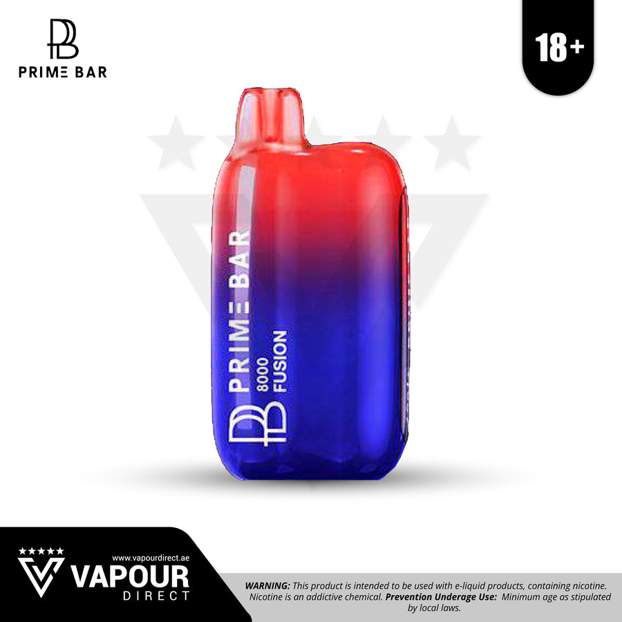 Prime Bar Vape 7000 Puffs Cool Mint Crystal Prime 7000 Puffs Disposable Vape 