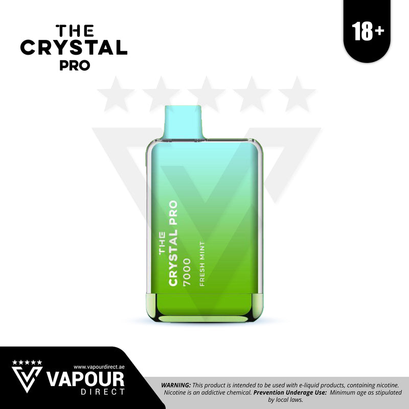 The Crystal Pro 7000 Puffs 20mg - Fresh Mint