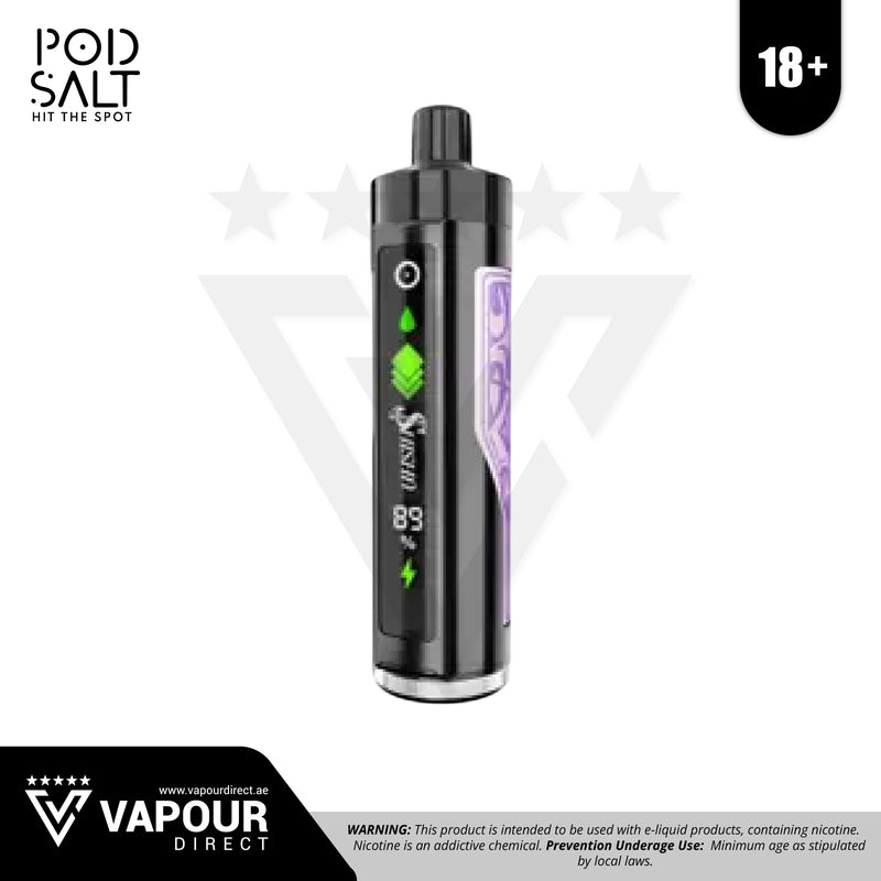 Pod Salt Shisha Grape Ice 3mg 8000 Puffs