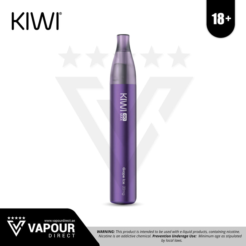 Grape Ice By Kiwi Go Max 20mg 3000 Puffs