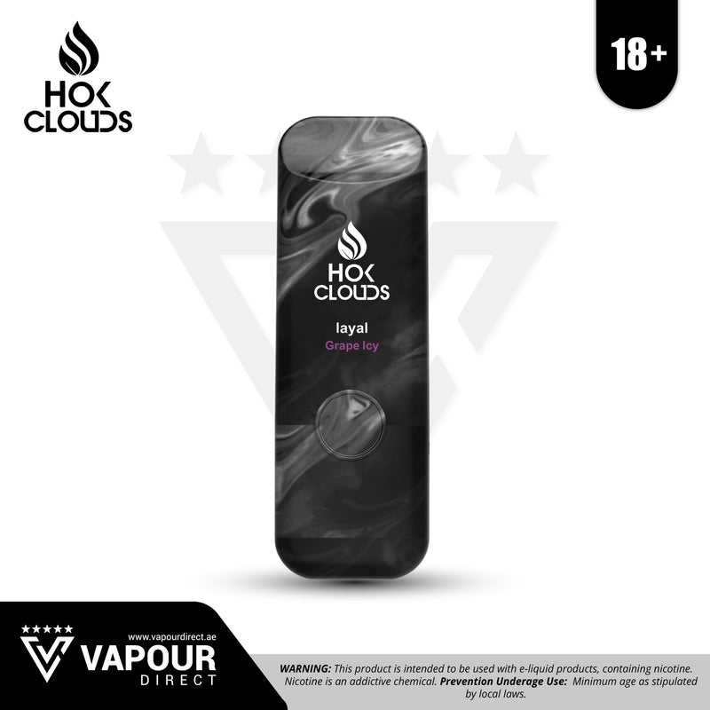 Hok Clouds Grape Ice 3mg 9,900 Puffs