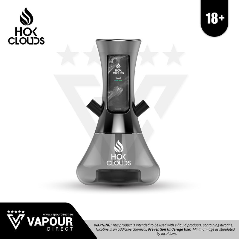 Hok Clouds E-Shisha Gun Metal