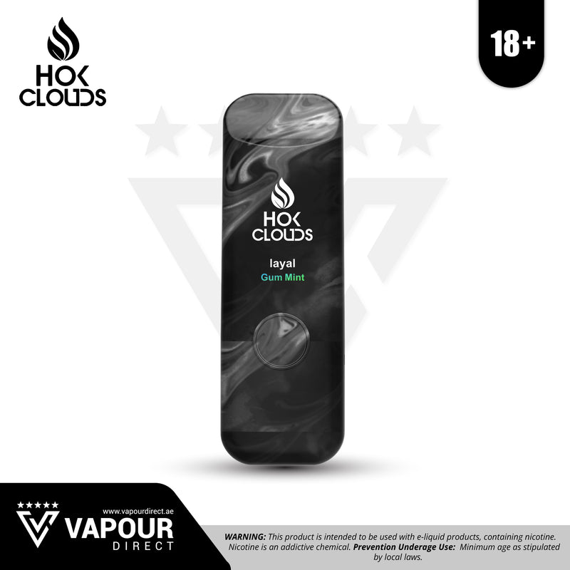 Hok Clouds Gum Mint 3mg 9,900 Puffs