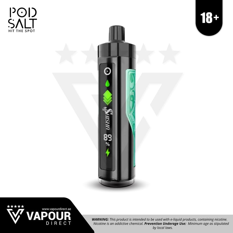 Pod Salt Shisha Grape Mint 3mg 8000 Puffs