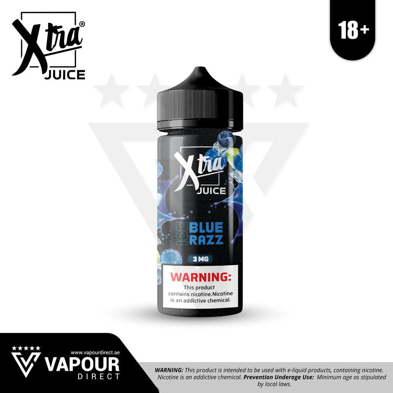 Xtra Juice Ice Blue Razz 3mg 100ml