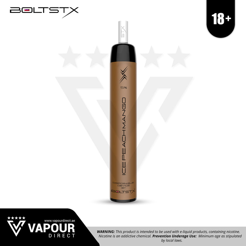 STX Ice Peach Mango 50mg 3500 Puffs By Boltstix