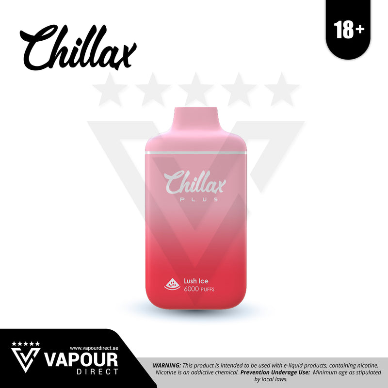 Chillax Rechargeable Disposable - Lush Ice 20mg 6000 Puffs