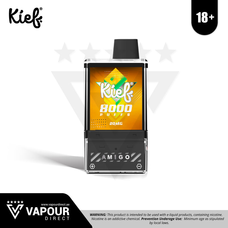 Kief Amigo Kit Mango Ice 8000 Puffs 20mg