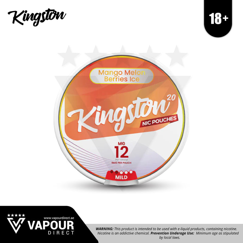 Kingston Mango Melon Berries Ice Nicotine Pouch / Snus 12mg