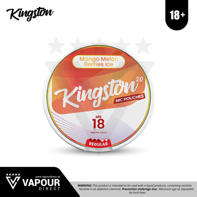 Kingston Mango Melon Berries Ice Nicotine Pouch / Snus 18mg