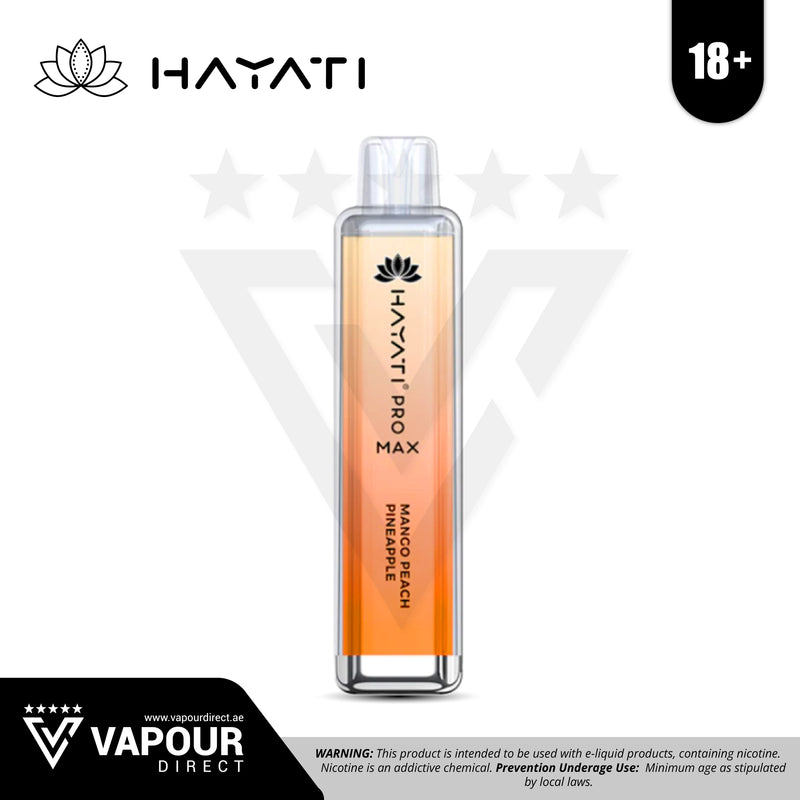 Hayati Pro Max Mango Peach Pineapple 20mg 4000 Puffs