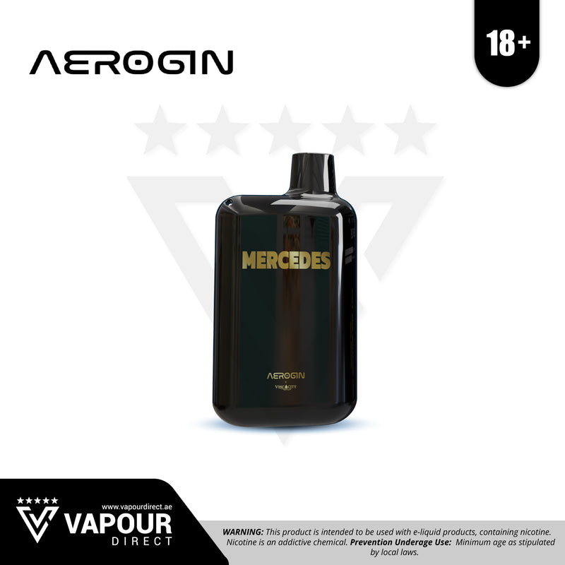 Aerogin x Viscocity 50mg 5500 Puffs - Mercedes