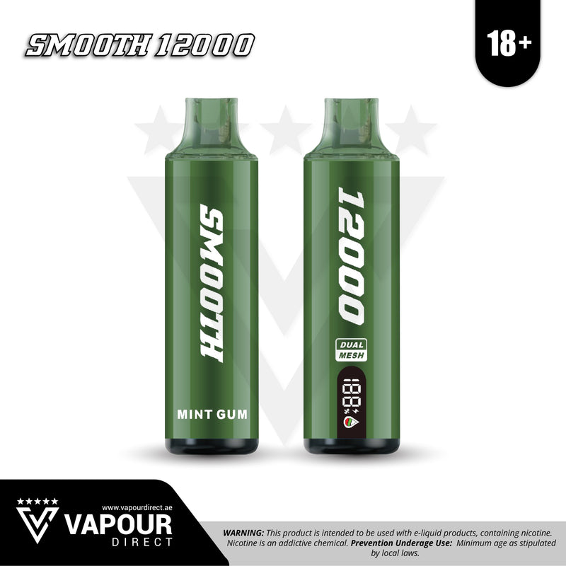 Smooth 12000 Puffs 20mg - Mint Gum