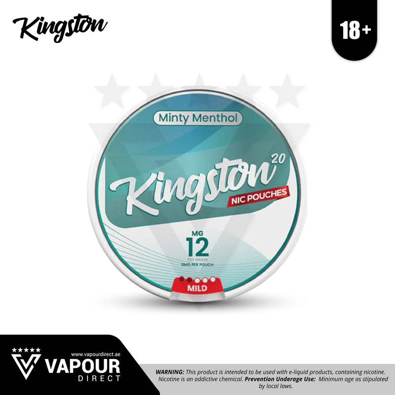 Kingston Minty Menthol Nicotine Pouch / Snus 12mg