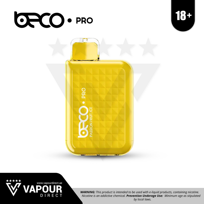 Beco Pro - Passion Fruit Ice 50mg 6000 Puffs